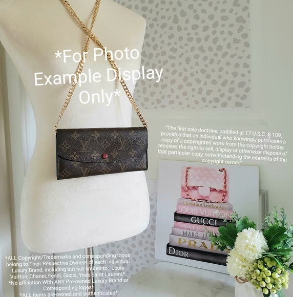 Authentic Pre-owned Louis Vuitton Emilie Long Flap Wallet - Picture 2 of 15